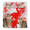 American Bobtail Print Bedding Set