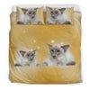 Balinese cat Print Bedding Set