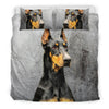 Doberman Pinscher Print Bedding Set