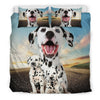 Dalmatian Dog Print Bedding Set