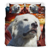 Great Pyrenees Print Bedding Set