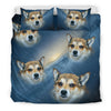 Norwegian Lundehund Print Bedding Set