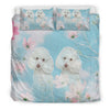 Lovely Poodle Dog Print Bedding Sets