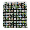 Westie In Lots (West Highland White Terrier) Print Bedding Set