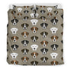 Amazing Boxer Dog Pattern Print Bedding Set