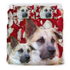 Cute Chinook Dog Print Bedding Set