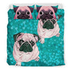 Lovely Pug Dog Art Print Bedding Set