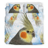 Cockatiel Parrot Print Bedding Sets