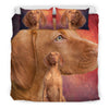 Cute Vizsla Dog Print Bedding Set