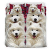 Cute Samoyed Dog Print Bedding Set