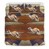 Whippet Dog Racing Print Bedding Sets