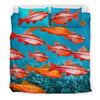 Cherry Barb Fish Print Bedding Set