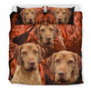 Wirehaired Vizsla Dog Print Bedding Set