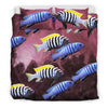 Cynotilapia Afra (Afra Cichlid) Fish Print Bedding Set