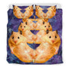 Golden Hamster Print Bedding Set