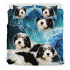 Polish Lowland Sheepdog Print Bedding Set