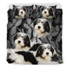 Lovely Polish Lowland Sheepdog Print Bedding Sets