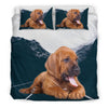 Cute Bloodhound Puppy Print Bedding Sets