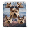 Cute Berger Picard Dog Print Bedding Set