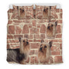 Australian Silky Terrier Print Bedding Set