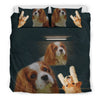 Amazing Cavalier King Charles Spaniel Dogs Print Bedding Sets