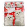 Cute Persian Cat Print Bedding Set