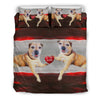 Border Terrier Dog Print Bedding Set