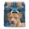 American Staffordshire Terrier Print Bedding Set