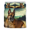 Malinois Dog Print Bedding Set