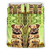 Cute Brussels Griffon (Griffon Bruxellois) Print Bedding Set