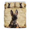 Belgian Malinois Dog Print Bedding Set