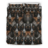 Bluetick Coonhound Dog Lots Print Bedding Sets