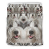 Old English Sheepdog In Lots Print Bedding Sets