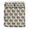 Australian Shepherd Dog Pattern Print Bedding Set