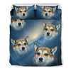 Norwegian Lundehund Print Bedding Set