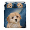 Cavapoo Dog Print Bedding Set