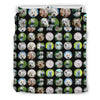 Westie In Lots (West Highland White Terrier) Print Bedding Set