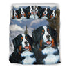 Amazing Bernese Mountain Dog Art Print Bedding Set