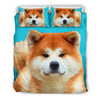 Lovely Akita Dog Print Bedding Set