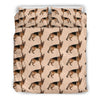 Amazing German Shepherd Dog Pattern Print Bedding Set