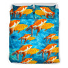 Lovely GoldFish Print Bedding Set