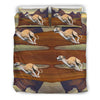 Whippet Dog Racing Print Bedding Sets