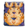 Golden Hamster Print Bedding Set