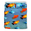 Beautiful Platy Fish Print Bedding Set