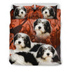 Cute Polish Lowland Sheepdog Print Bedding Sets