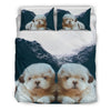 Cute Shih Tzu Dog Print Bedding Sets