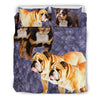 Amazing Bulldog Art Print Bedding Set