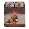 Cute Bloodhound Dog Print Bedding Sets