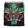 Ankole Watusi Cattle (Cow) Art Print Bedding Set