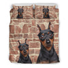 Miniature Pinscher Dog Print Bedding Set